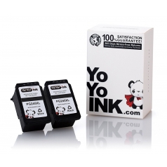 Canon PG-245 XL Remanufactured Black Printer Ink Cartridges