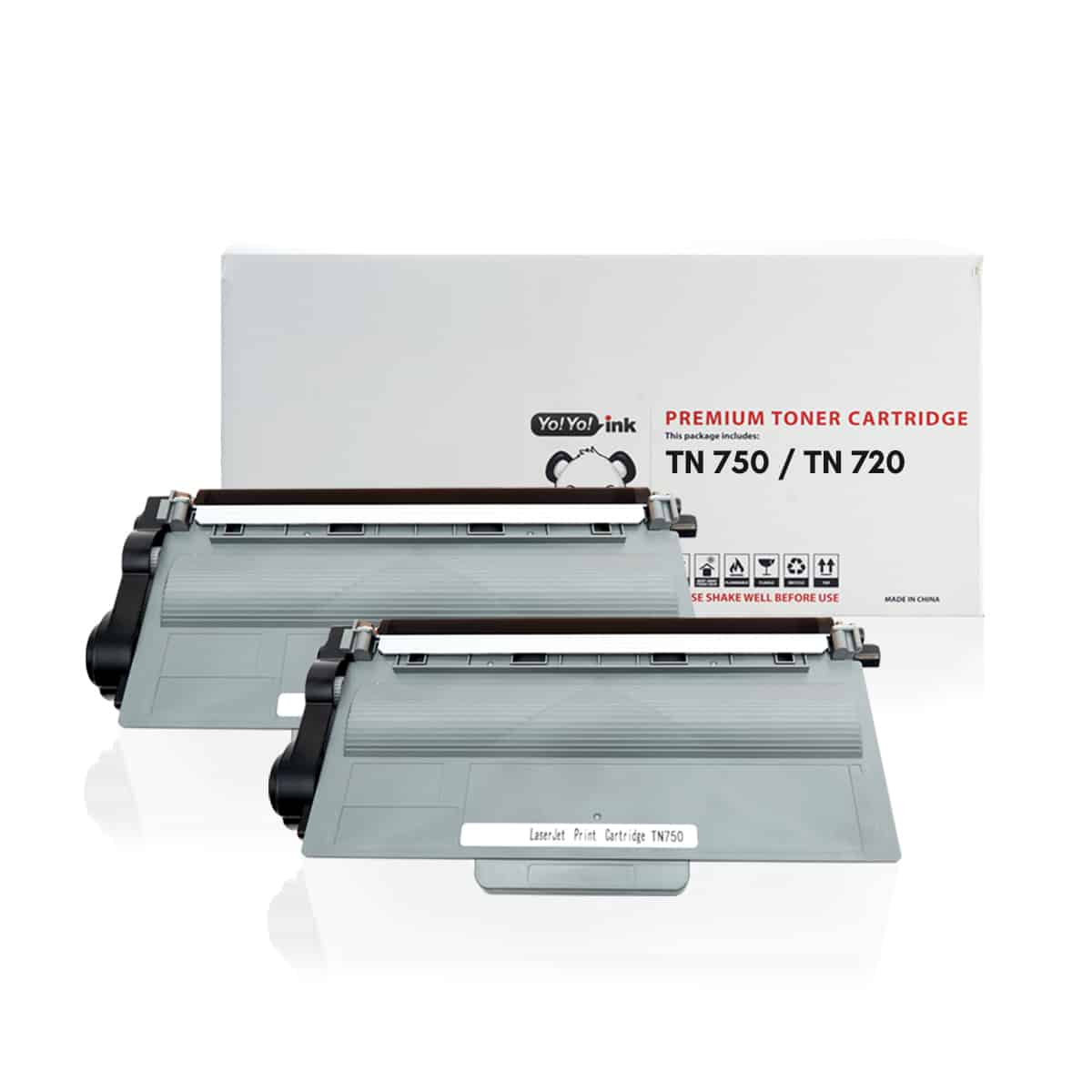 Order Brother TN760 2PK OEM HY Toner Cartridge Dual Pack, 2 x 3K