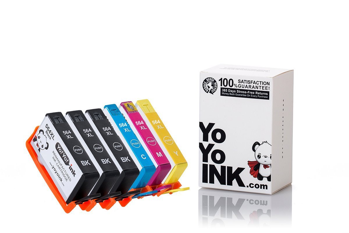 HP 564 Ink Cartridge Multipack | Remanufactured, High Yield