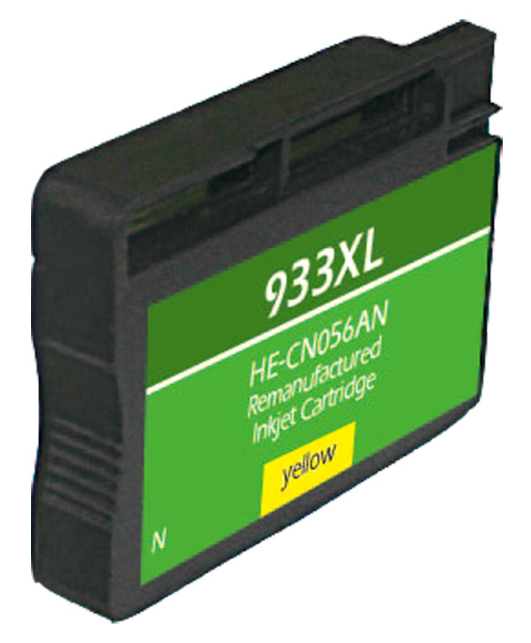 HP933 XL High Yield Yellow Remanufactured Printer Ink Cartridge