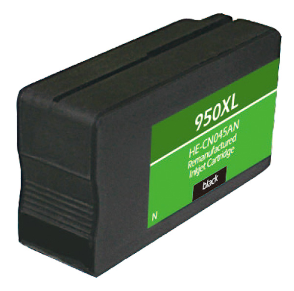 HP 950 XL High Yield Black Remanufactured Printer Ink Cartridge