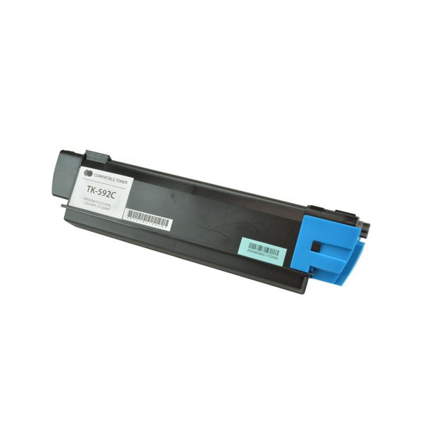 Kyocera Mita TK-592C Cyan Compatible Copier Toner Cartridge