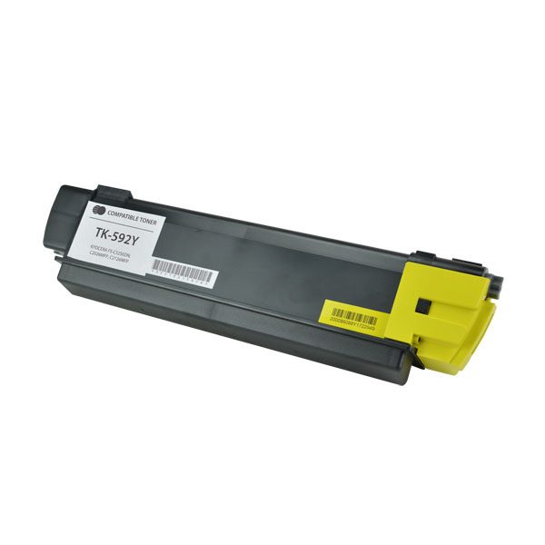 Kyocera Mita TK-592Y Yellow Compatible Copier Toner Cartridge