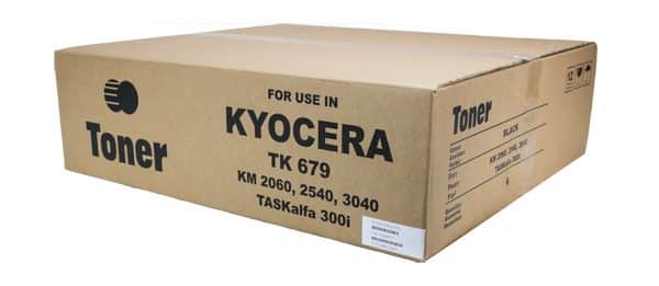 Kyocera Mita TK-677 Black Compatible Copier Toner Cartridge