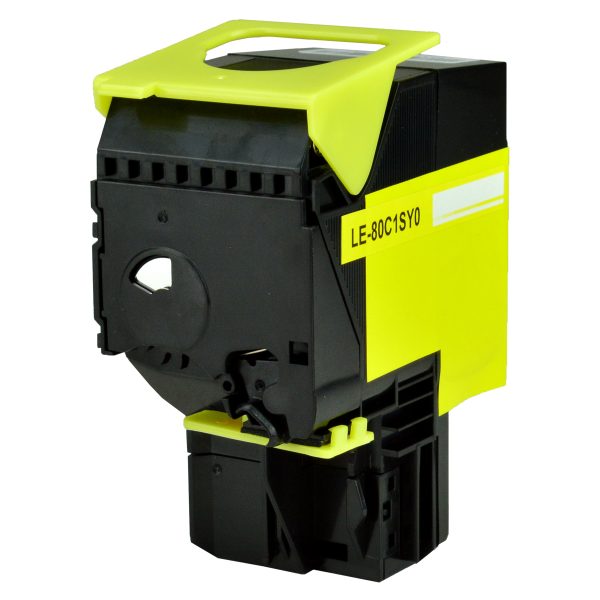 Lexmark 801SY Yellow Compatible Toner Cartridge