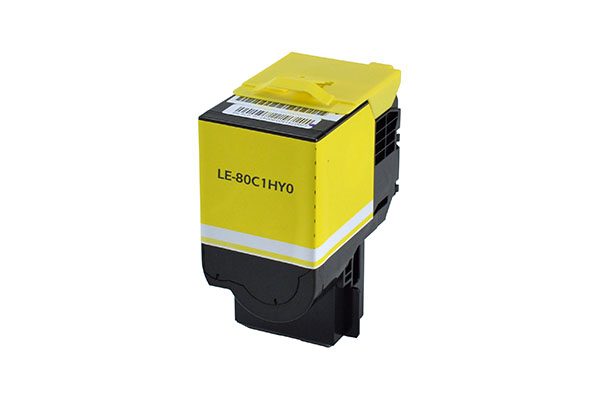 Lexmark 801HY High Yield Yellow Compatible Toner Cartridge