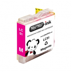 Brother LC51 Magenta Compatible Printer Ink Cartridge