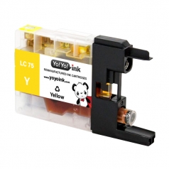 Brother LC75 High Yield Yellow Compatible Printer Ink Cartridge