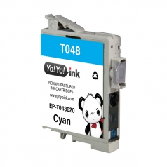 Epson T48 Cyan Remanufactured Printer Ink Cartridge