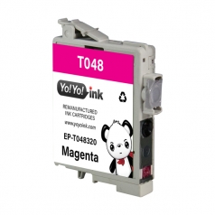 Epson T48 Magenta Remanufactured Printer Ink Cartridge