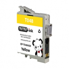 Epson T48 Yellow Remanufactured Printer Ink Cartridge