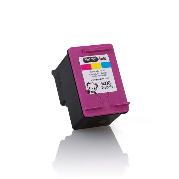 HP 62 XL High Yield Color Remanufactured Printer Ink Cartridge i