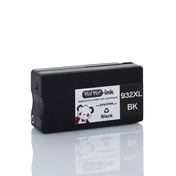 HP932 XL High Yield Black Remanufactured Printer Ink Cartridge