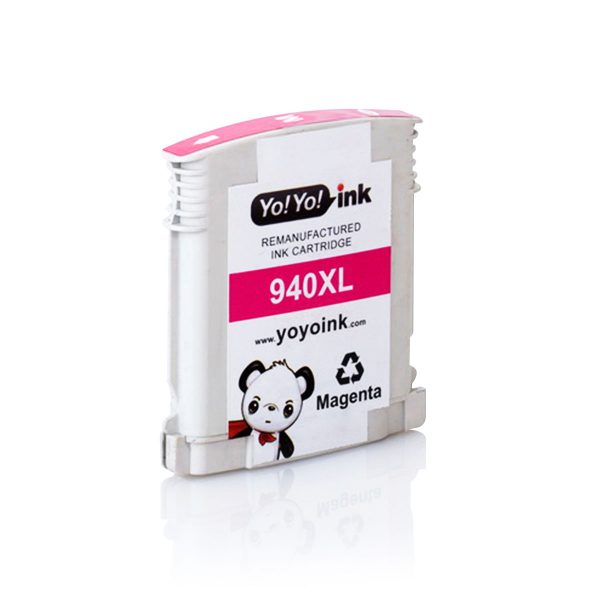 Remanufactured HP 940XL High Yield Magenta Printer Ink Cartridge