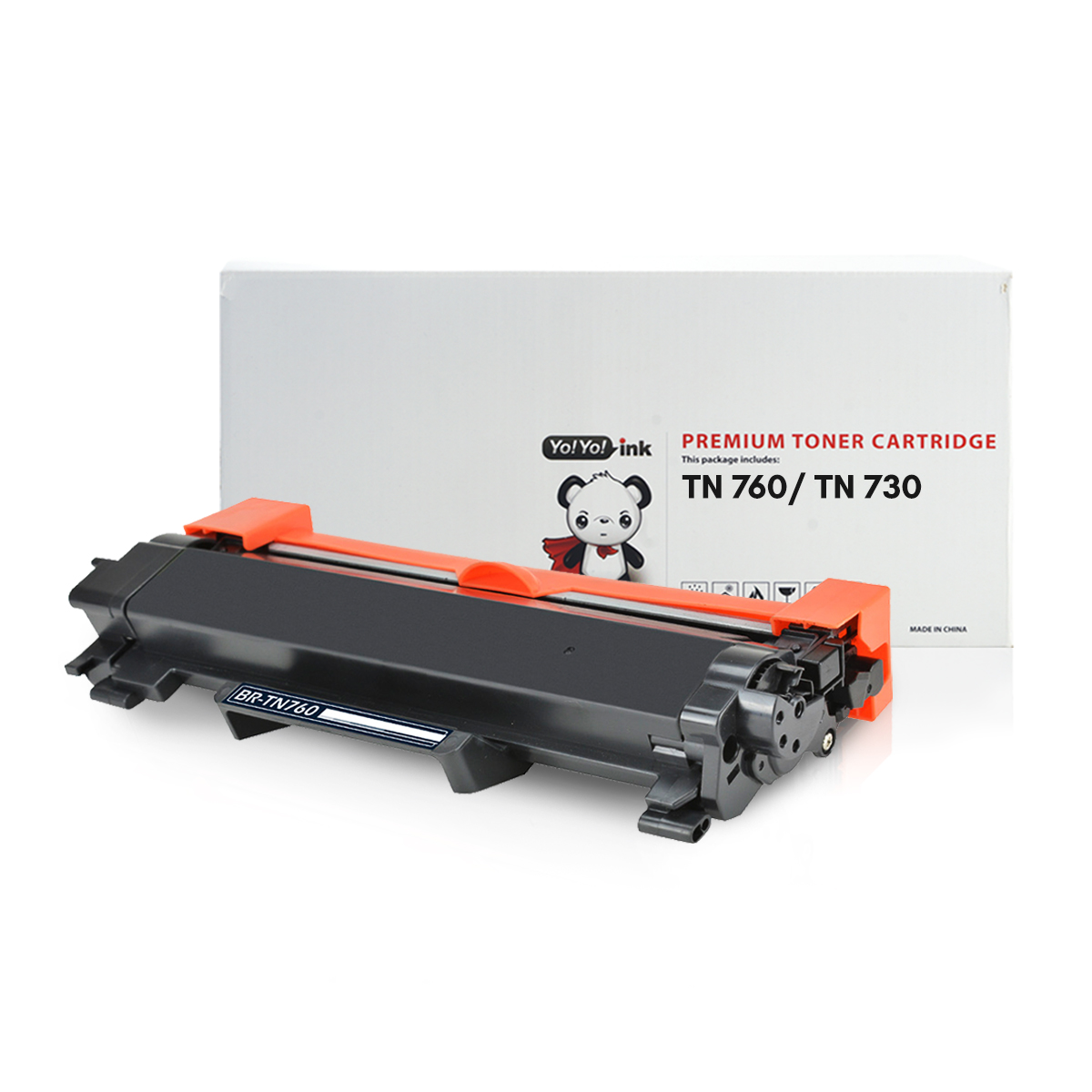 Compatible Brother TN760 Black High Yield Toner Cartridge