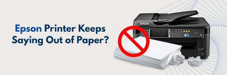 epson printer paper not loading