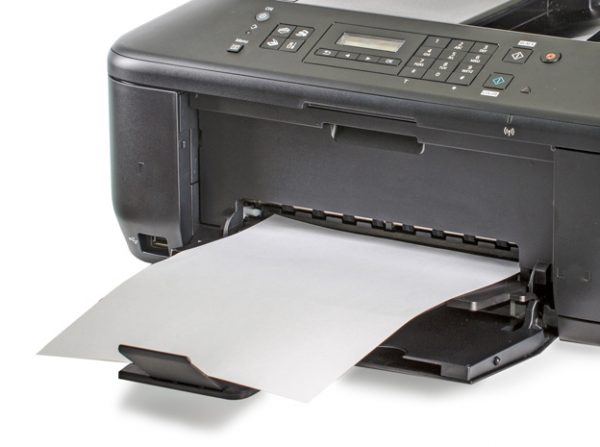 Printer-prints-blank-page